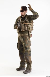 Photos Frankie Perry Army KSK Recon Germany Poses standing whole…